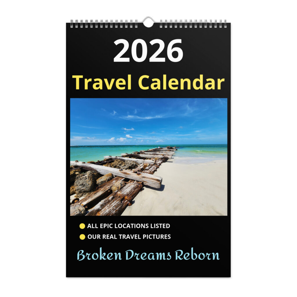 2026 Travel Wall Calendar
