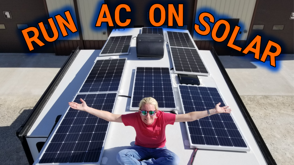 RV Boondocking Solar System Install Runs AC | Full Time RV Life | BDR Broken Dreams Reborn
