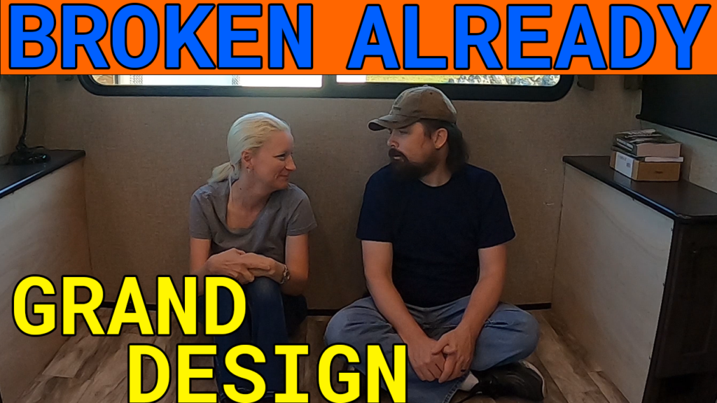 RV Office Desk Remodel, Grand Design Fail | Full Time RV Life | BDR Broken Dreams Reborn