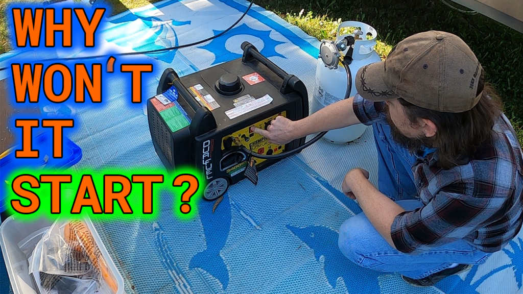 Setting Up RV Inverter Generator On Propane | Full Time RV Life | BDR Broken Dreams Reborn