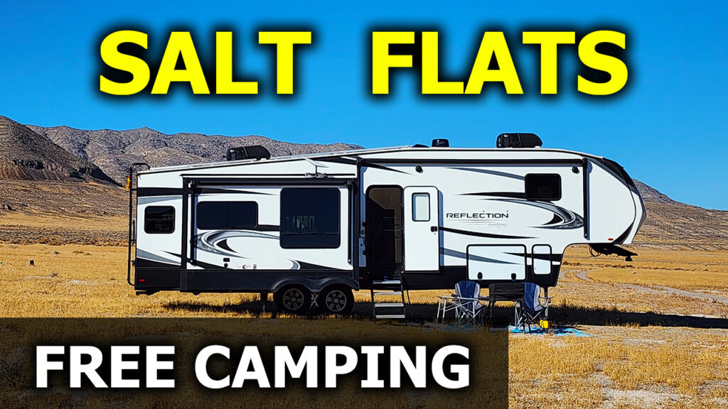 Broken Dreams Reborn full time RV life travel life full time travel couple free camping Utah salt flats