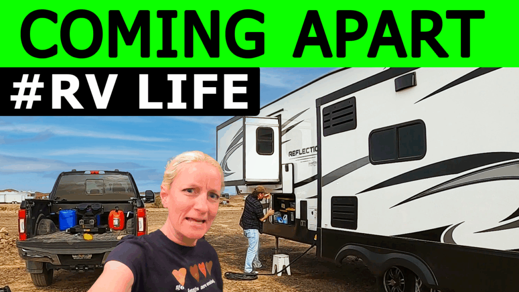 Broken Dreams Reborn full time RV life travel life rv is coming apart and burning down the RV