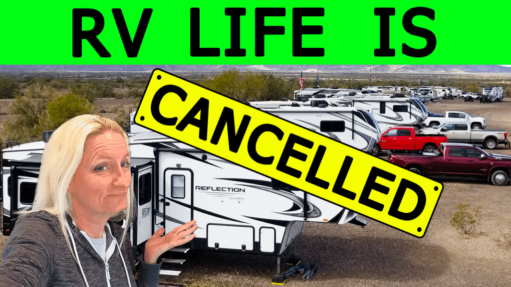 Broken Dreams Reborn full time RV life travel life couple RV life is cancelled