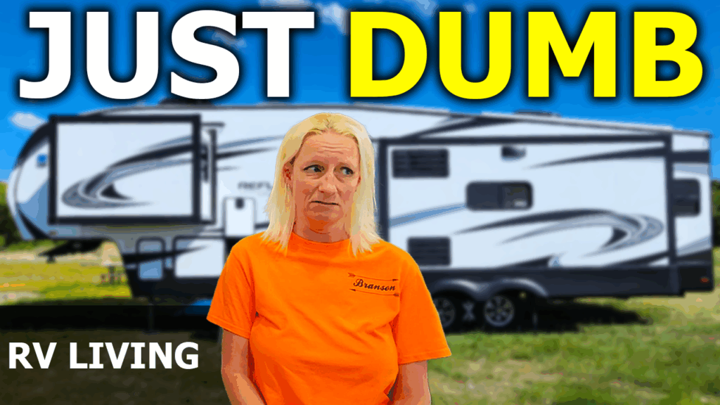 Broken Dreams Reborn full time RV life travel life couple don't RV like this hidden RV danger
