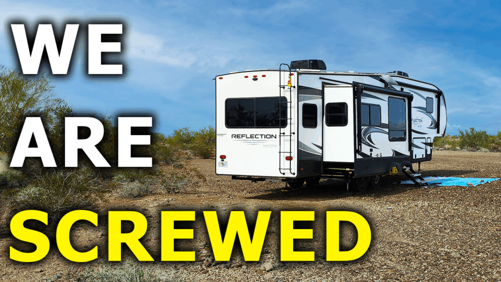 Broken Dreams Reborn Full Time RV Life Travel Life Couple frustrating RV problems