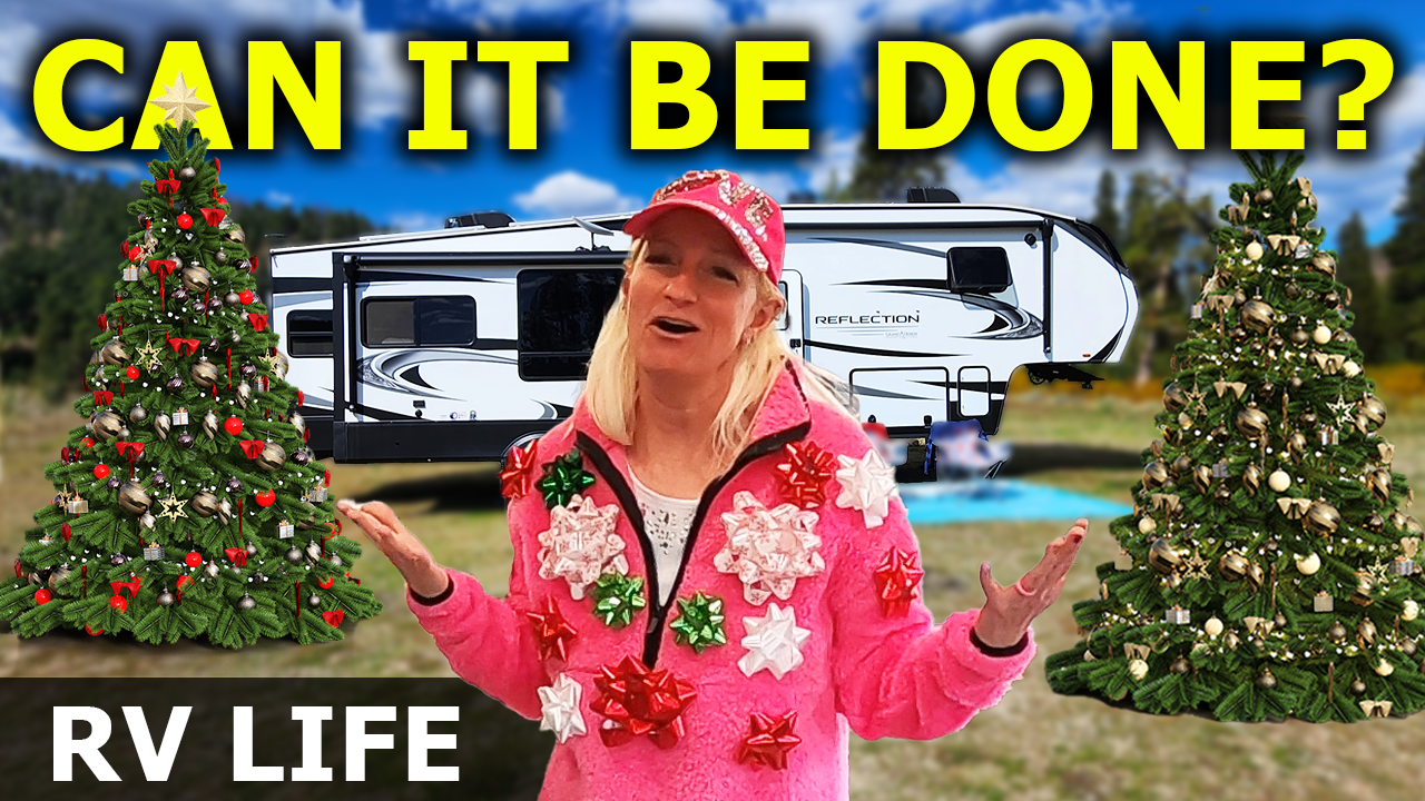 RV Living On A Budget, RV Tour, RV Camper Christmas | RV Living