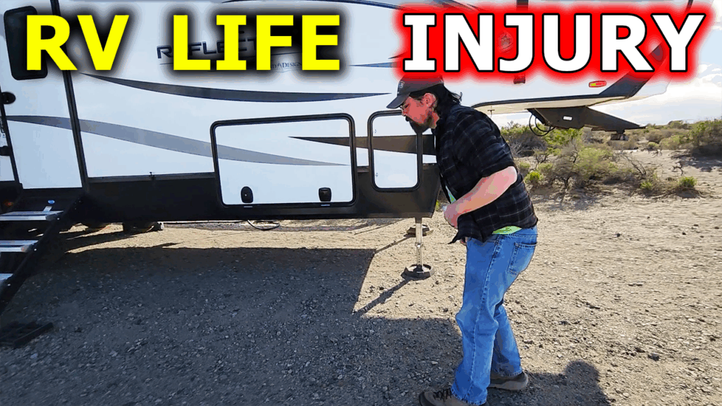 Broken Dreams Reborn full time RV life travel life couple RV life injury on the road I can't walk