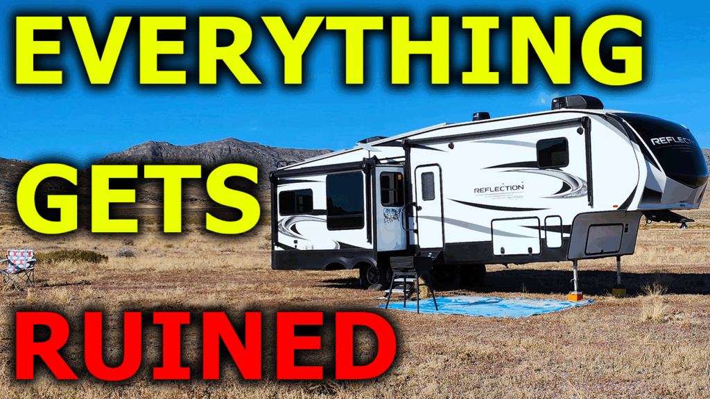 Broken Dreams Reborn full time RV life travel life couple everything gets ruined nasty RVers