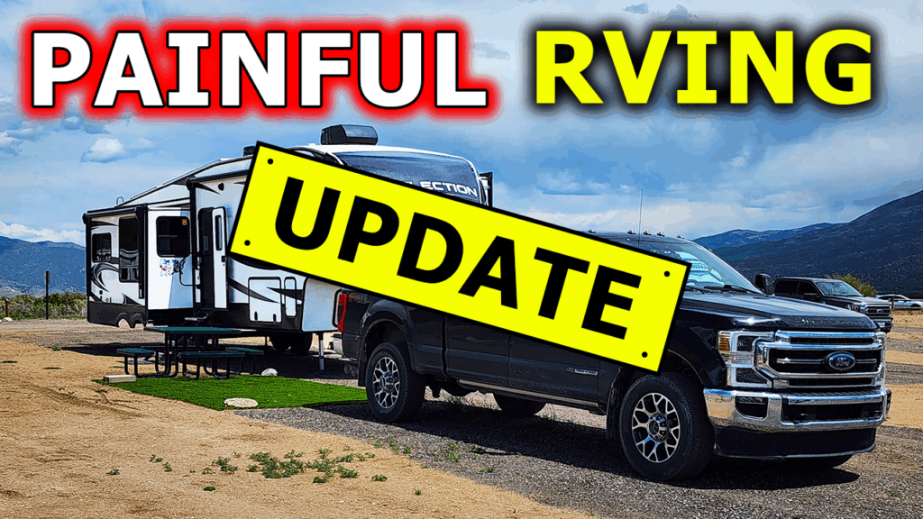 Broken Dreams Reborn full time RV life travel life couple painful RVing update