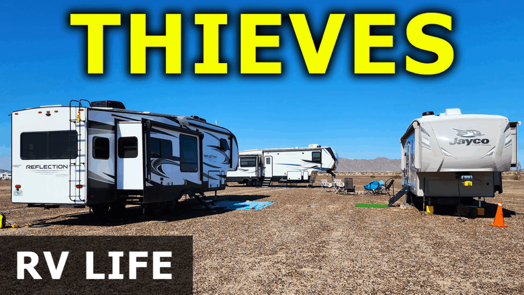 Broken Dreams Reborn full time RV life travel life couple life on the road frustrations thieves among us