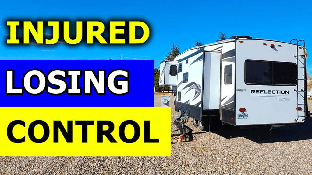 Broken Dreams Reborn full time RV life travel life couple injured and losing control while traveling big changes