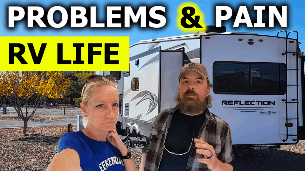 Broken Dreams Reborn full time RV life travel life couple RV life trials and tribulations problems and pain