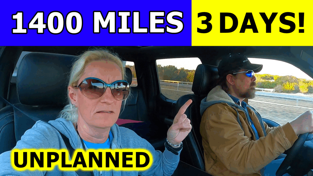 Broken Dreams Reborn full time RV life travel life couple we drove 1400 miles cross country for medical help in 3 days unplanned journey