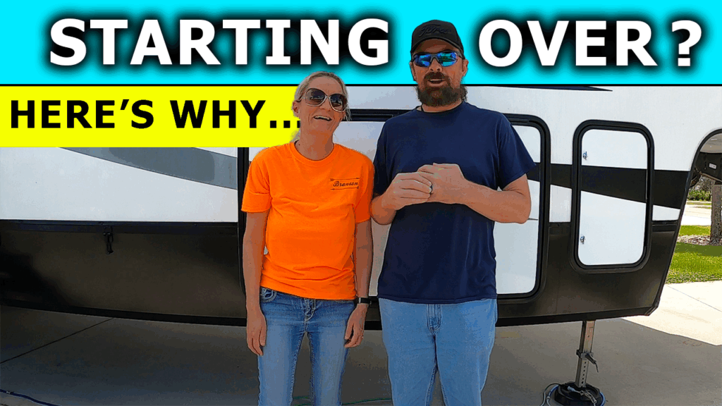 Broken Dreams Reborn full time RV life full time travel couple traveling with parkinson's disease update RV newbies again