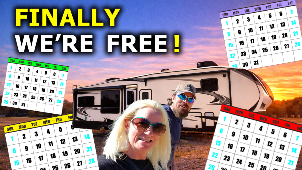 Broken Dreams Reborn Full Time RV Travel Life Vlog We Finally Get To Move Travel After Being Stuck For 4 Months, Custom RV Office For 2