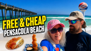 Broken Dreams Reborn full time RV travel life free and cheap things to do near Pensacola Beach Florida
