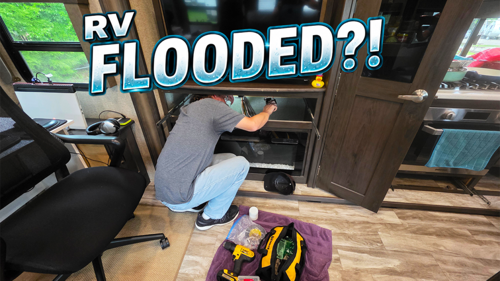 Broken Dreams Reborn Full Time RV Life Travel Life RV Flooded RV Fridge Broke