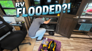 Broken Dreams Reborn Full Time RV Life Travel Life RV Flooded RV Fridge Broke